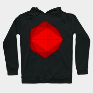 gmtrx red solid lawal disdyakis dodecahedron Hoodie